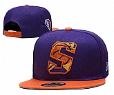 Phoenix Suns Team Logo Adjustable Hat YD (1)